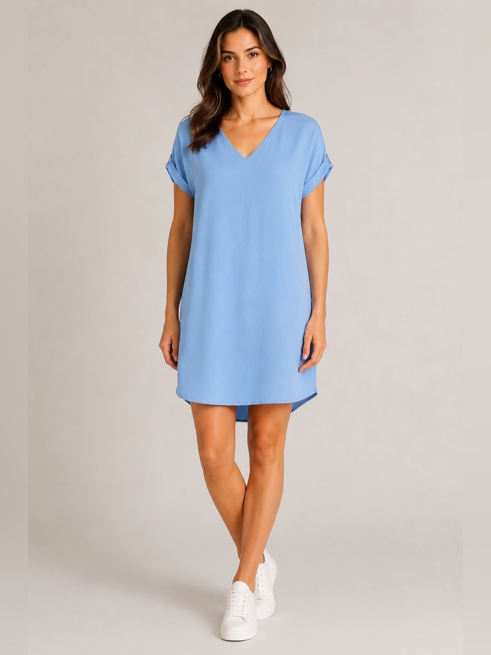 Polo Ralph Lauren 100% Silk V-Neck Shift Dress | Size 2